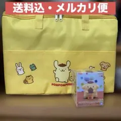 サンリオキャラクターズ ポムポムプリン トートバッグ フィギュア　セット
