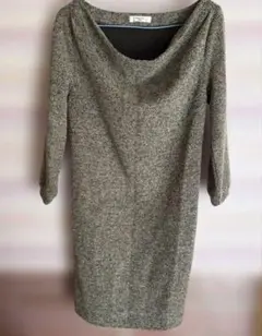 NATURAL BEAUTY 七分袖ワンピース ナチュラルビューティー