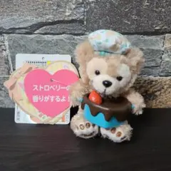 ディズニーシー園内正規品・最新作★ダッフィー　期間限定品・ぬいぐるみストラップ