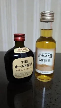 またまた値下げしました❗THEオールド原酒山崎シェリー樽モルト富士山麓50℃原酒のサムネイル