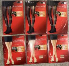 【最終値下げ】SLIM WALK ストッキング M-L 6枚