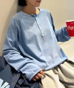 CIAOPANICピグメントヘンリーロンTEE