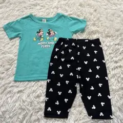 新品 ディズニー ミッキー パジャマ ルームウェア キッズ 100cm