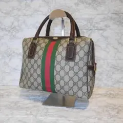 GUCCI ボストンバッグ シェリーライン GG柄 0427 - メルカリ