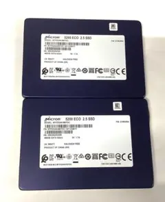 ③-WA290-Micron SATA 480GB SSD 2.5 2点