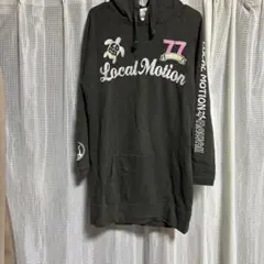 ローカルモーション　パーカー　トレーナー　ロング丈