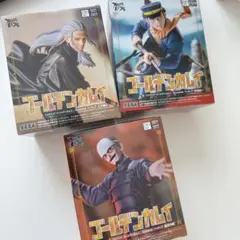 【新品未開封】ゴールデンカムイ XrossLink フィギュア 3種セット