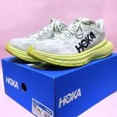 HOKA ONE ONE ホカオネオネ カーボンX2 24.0cmイエロー元箱付