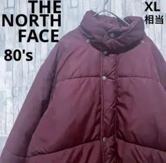 ノースフェイス ダウンジャケット L 80s 茶タグ TALON ZIP エンジ