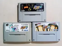 スーパーファミコン ボンバーマン3本セット 動作確認済み