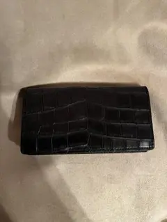 せ*こ様 皇居財布ブラッククロコダイル風長財布 - メルカリ