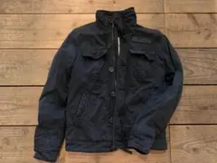 HOLLISTER ホリスター ボアジャケット Sサイズ ネイビー