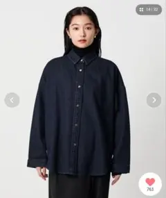 新品MARW UNITED ARROWSデニムオーバーシャツ