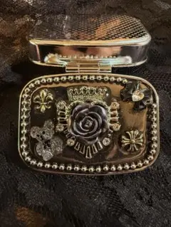 ピルケース デコ ハンドメイド 地雷系 ゴシック 魔法少女　量産型　天使界隈