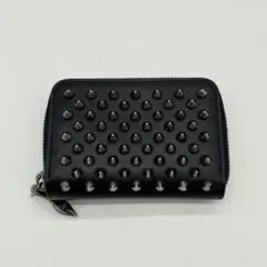 ◇極美品◇ルブタン パネトーネ 長財布 スパイクスタッズ ブラック
