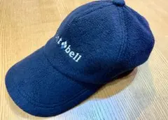 mont-bell ブラック フリースキャップ