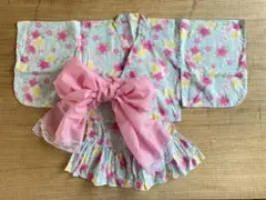 浴衣　120　セパレートタイプ　帯付き