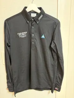 le coq sportif ゴルフ ボタンダウンシャツ 長袖 ポロシャツ