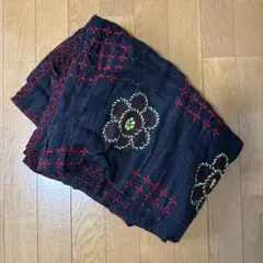 ラグ マルチカバー 刺繍