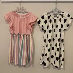 キッズ ワンピース 2点セット 半袖