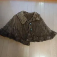 新品同様❗️ミンクファー　ヤーンニットジャケットコート 楽天市場】ミンク ＆ アンゴラ混 ニット ジャケット パンチング