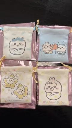 ちいかわ 巾着袋セット 4種類セット ちいかわベビー ちいかわベイビー Baby