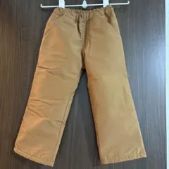 ブラウンパンツ 100cm ポリエステル　防寒