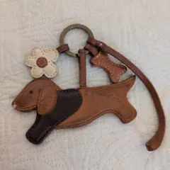 genten ダックスフンドのバッグチャーム