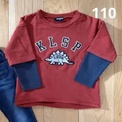 クレードスコープ　恐竜アップリケＴシャツ