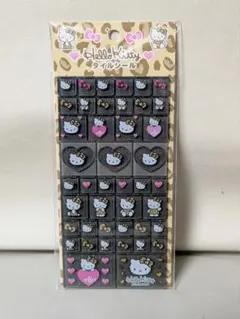 ♥ハローキティー♥✫タイルシール✫✴ヒョウ柄✴【国内正規品】