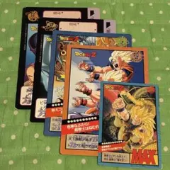 映画ドラゴンボールZ ジャンボカードダス 5枚セット