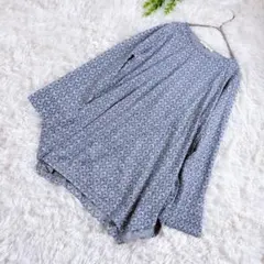 美品 SELF SERVICE 長袖カットソー グレー L チュニックのサムネイル