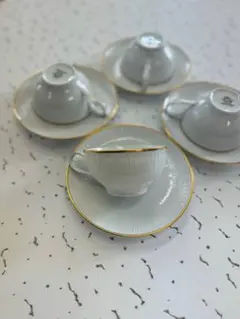 ノリタケ陶器製カップ・ソーサー4個セット