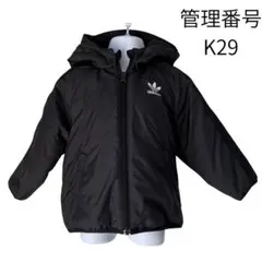adidas ブラック キッズアウター 80cm