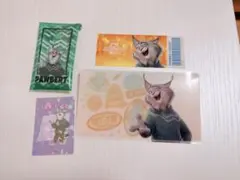ズートピア　パウバート　 オーマイカフェ特典