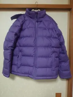 L.L.Bean キッズ ダウンジャケット パープル L 14-16