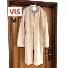 ノーカラージャケット 冬