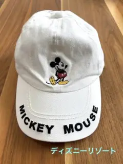 東京ディズニーリゾート ミッキーマウス キャップ　帽子　ディズニーランド