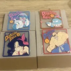 ドラゴンボール クリアラバーコースター 4種セット 【新品未開封品】