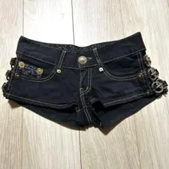 【激レア】　d.i.a. ショートパンツ　ブラック　レース　リング付き 激レア】 d.i.a. ショートパンツ ブラック レース リング付き