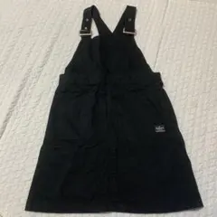 ブラックデニム ジャンバースカート　150 150cm