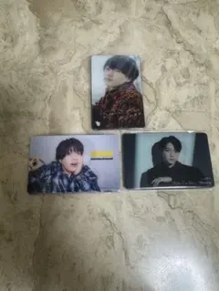 なにわ男子 クリアソロカード　先着購入特典　3種類セット