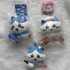 ちいかわ ご当地ちいかわマスコット ハチワレ 3点まとめ売りのサムネイル