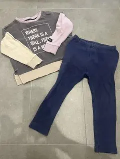 トレーナー　パンツ　セット売り　90 ユニクロ