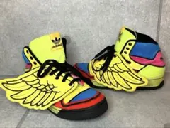 ジェレミースコット　アメリカ　国旗　ハイカット　ウィングス　羽根 ジェレミースコット アメリカ 国旗 ハイカット ウィングス 羽根