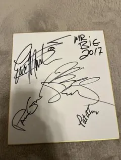 2025年最新】MR.BIG サインの人気アイテム - メルカリ