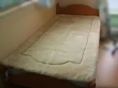 ExcelHuman エクセル ムートン敷布団 オーストラリア羊毛皮 100