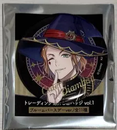 ツイステ　ケイト　トレーディング箔押し缶バッジ