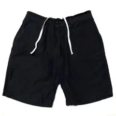 CRIMIE ロゴ ワッペン ハーフ ショート パンツ ショーツ ブラック Sのサムネイル