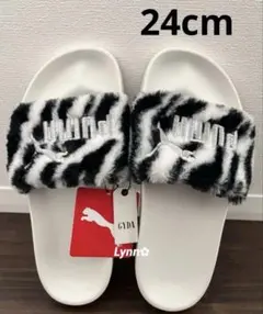 GYDA PUMA サンダル ホワイト ゼブラ 24cmのサムネイル